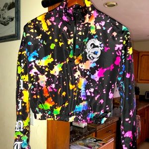 Rue21 cropped 1/2 zip jacket